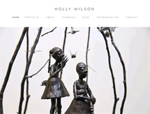 Tablet Screenshot of hollywilson.com